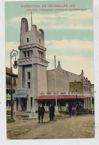 EXPO - 1910 BRUSSEL, Colonie Francaise l'Afrique Occidentale, Taxi