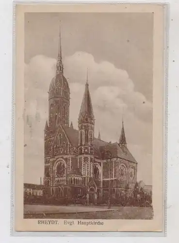 4050 MÖNCHENGLADBACH - RHEYDT, Evangelische Hauptkirche, Verlag Krapohl