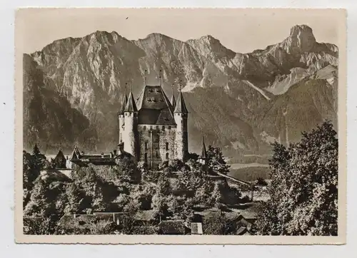 CH 3600 THUN BE, Schloss Thun und Stockhorn
