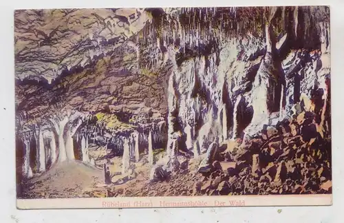 0-3703 ELBINGERODE - RÜBELAND, Hermannshöhle, 1920