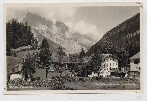 8240 BERCHTESGADEN, Hirschbichl - Mooswacht mit Reiteralpe, Verlag Resch - München