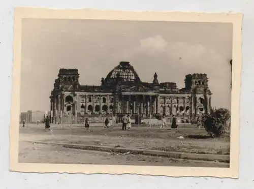 1000 BERLIN - TIERGARTEN, Reichstag, 1953, Photo 10,2 x 7,5 cm