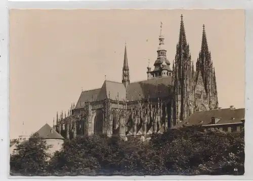 CZ 110 00 PRAHA  / PRAG, St. Veitsdom, 1944