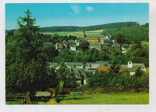 5920 BAD BERLEBURG, Blick zum Schloß