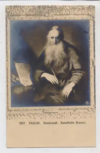 2800 BREMEN, Kunsthalle, REMBRANDT - Paulus