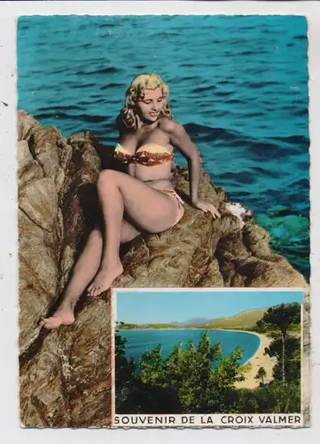 PIN UP - Souvernir de Croix Valmer,  1968