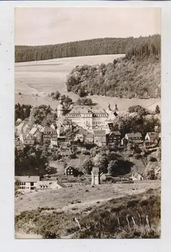 5920 BAD BERLEBURG, Blick auf den Ort, 1956