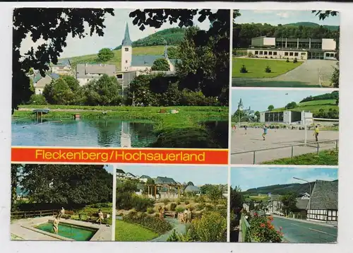 5948 SCHMALLENBERG - FLECKENBERG, Mehrbild AK