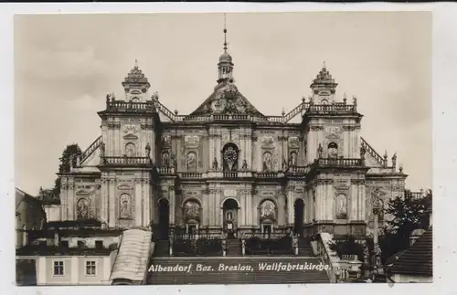 NIEDER - SCHLESIEN - ALBENDORF / WAMBIERZYCE (Glatz), Wallfahrtskirche, 1931