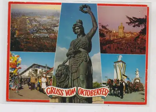8000 MÜNCHEN, Oktoberfest, Sonderstempel 1989