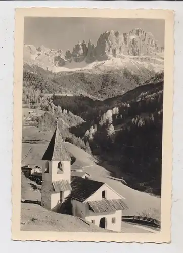 I 39050 TIERS - SANKT ZYPRIAN, Kirche und Umgebung 1962