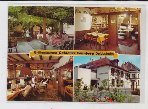 6705 DEIDESHEIM, Restaurant Goldener Weinberg