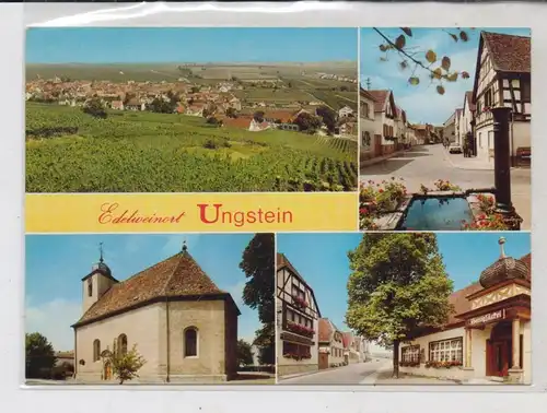 6702 BAD DÜRKHEIM - UNGSTEIN, Honigsäckel, Strassenpartie, Kapelle...