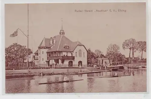 SPORT - RUDERN / Rowing, Ruder - Verein Nautilus - Elbing, Photo