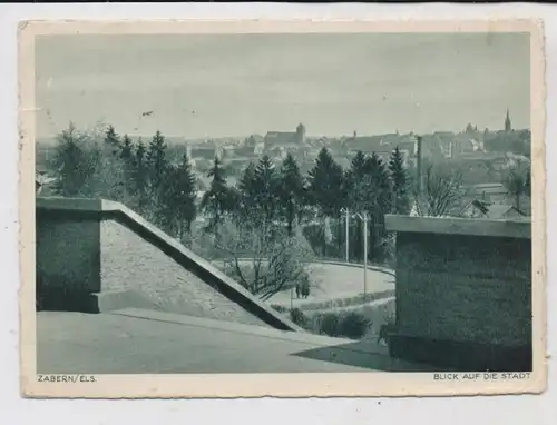 F 67700 SAVERNE / ZABERN, Blick auf die Stadt, 1942, Verlag Heinrich Hoffmann # ZA 010