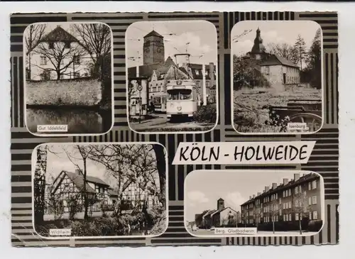 5000 KÖLN - HOLWEIDE, Wichheim, Iddelsfeld, Isenburg.., kl. Eckknick