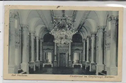 6350 BAD NAUHEIM, Theatersaal im Kurhaus, 1921