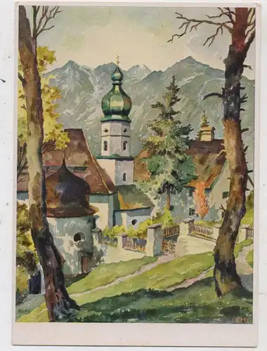 A 6580 SANKT ANTON am Arlberg, Künstler - Karte E. Heber, Verlag Fingerle - Esslingen