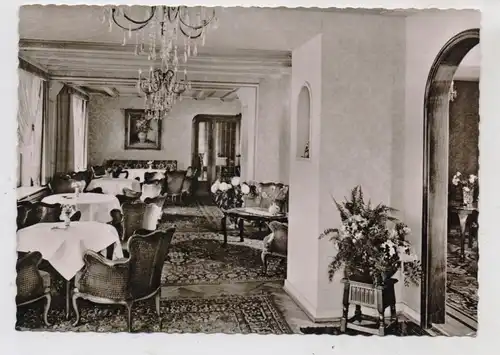 5630 REMSCHEID - KRÄWINKLERBRÜCKE, Hotel Haus Hammerstein, 1958, Innenansicht