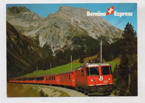EISENBAHN  / Railway, Bernina Express bei Preda