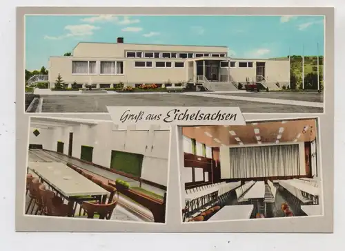 6478 SCHOTTEN - EICHELSACHSEN, Bürgerhaus, Kegelbahn