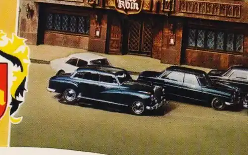 5000 KÖLN, Gasthaus ALT KÖLN, Adenauer Mercedes