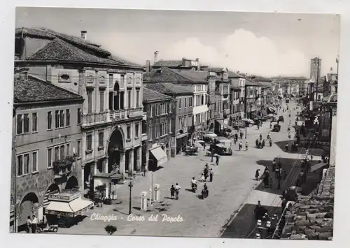 I 30015 CHIOGGIA, Casa del Popolo, Stazione del servizio / Tankstelle, 1959