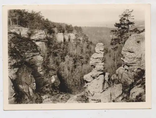 BÖHMEN & MÄHREN -  WEMSCHEN / MSENO, Felsenlandschaft, 1941