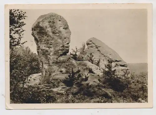 BÖHMEN & MÄHREN -  WEMSCHEN / MSENO, Felsenlandschaft, 1941