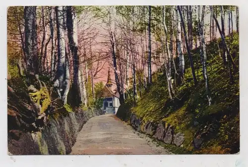 CH 6403 KÜSSNACHT SZ, Hohle Gasse bei Küssnacht, Tells - Kapelle