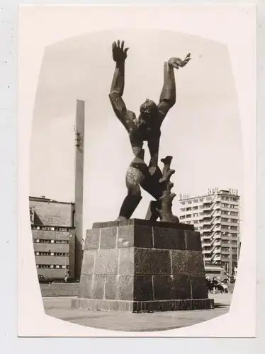 ZUID-HOLLAND - ROTTERDAM, Monument "De Verwoeste stad" / Ossip Zadkine, 1959