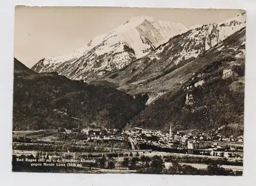 CH 7310 BAD RAGAZ SG, Gesamtansicht 1952