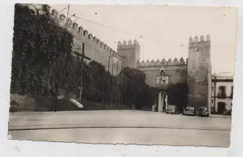 E 41000 SEVILLA, Reales Alcazares, Puerta dal Leon, 1954
