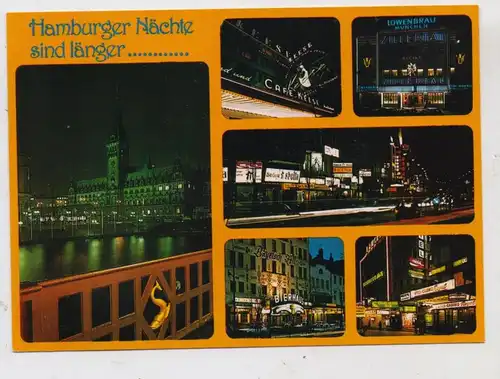 2000 HAMBURG bei Nacht