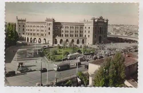 E 28000 MADRID, Plaza de Toros, Oldtimer, Tram...1954