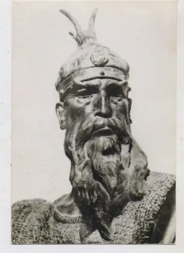 KÜNSTLER - ARTIST - ODISE PASKALI, Bildhauer Albanien, "Skenderbeu"