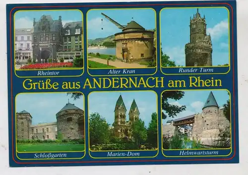 5470 ANDERNACH, Mehrbild AK