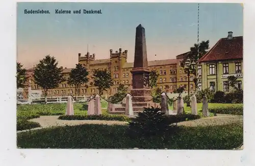 DK 6100 HADERSLEV / HADERSLEBEN, Kaserne und Denkmal