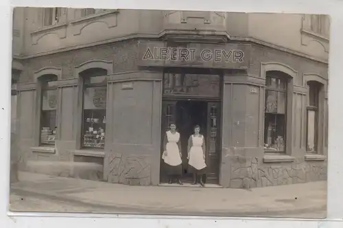 5000 KÖLN - EHRENFELD, Lebensmittelladen Albert Geyr, Ecke Stamm - Leo - Strasse, Photo - AK