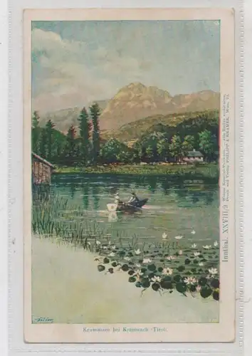 A 6233 KRAMSACH, Krummsee, Innthal XXVIII/9, Verlag Philipp & Kramer