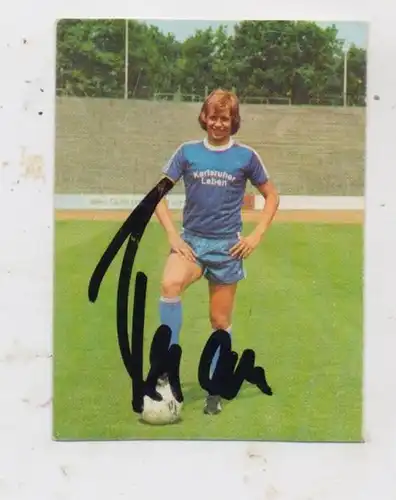 FUSSBALL - KARLSRUHER SC, KARL BERGER, Autogramm, Sammelbild 1976/77
