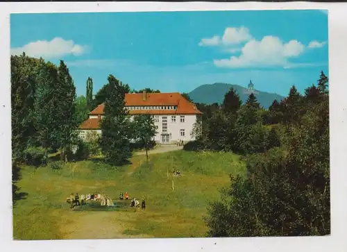 4952 PORTA WESTFALICA, Jugendherberge, Klapp-Karte in AK-Grö0e