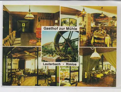 6420 LAUTERBACH - RIMLOS, Gasthof Zur Mühle