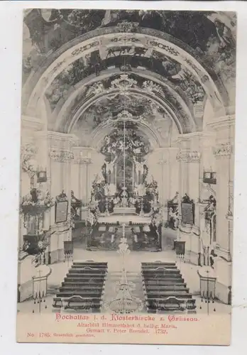 NIEDER - SCHLESIEN - GRÜSSAU / KRZESZOW (Landeshut), Hochaltar der Klosterkirche, 1905