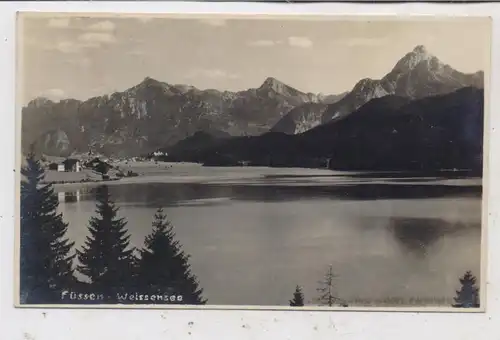 8958 FÜSSEN, Weissensee, 1921