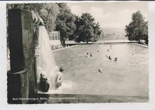 5484 BAD BREISIG - NIEDERBREISIG, Thermalschwimmbad, 1960