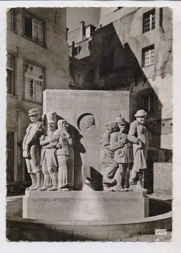 5000 KÖLN, Willi Ostermann Brunnen