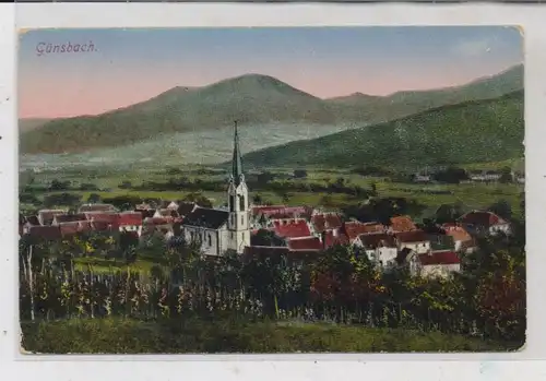 F 68140 GÜNSBACH, Panorama, 1919