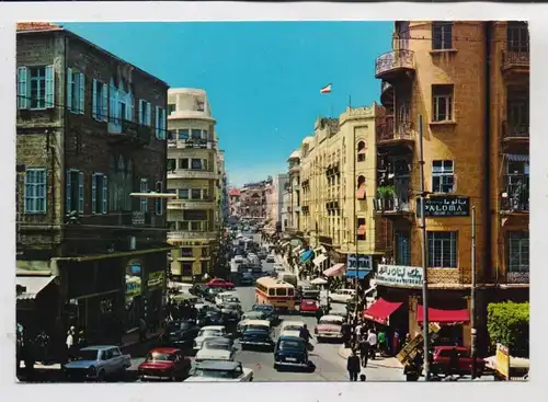 LIBANON - BEIRUT, Weygand Street, Oldtimer