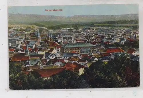 6750 KAISERSLAUTERN, Blick auf den Ort, 1919